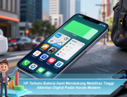 HP Terbaru Baterai Awet Mendukung Mobilitas Tinggi Aktivitas Digital Padat Harian Modern