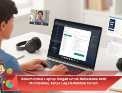 Rekomendasi Laptop Ringan untuk Mahasiswa Aktif Multitasking Tanpa Lag Berlebihan Harian