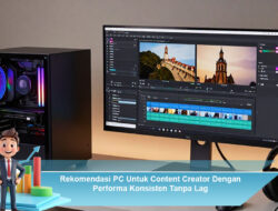 Rekomendasi PC Untuk Content Creator Dengan Performa Konsisten Tanpa Lag