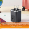 Review Gadget Singkat Charger Travel Adapter untuk Perjalanan Internasional